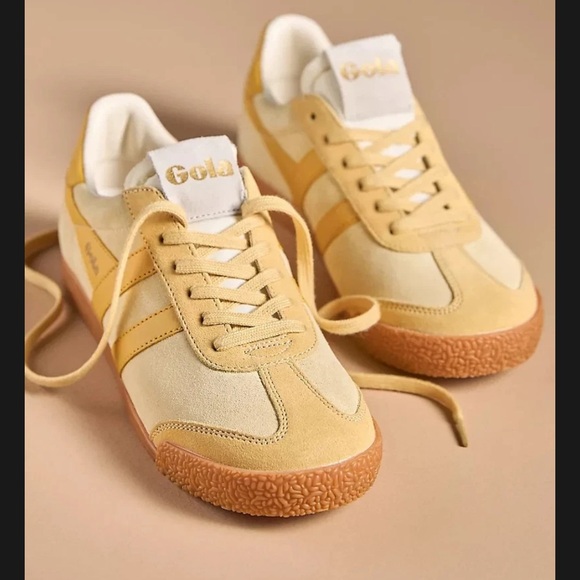 New Gola Elan Suede Sneaker Size 8.5 Preppy Casual Athleisure - Picture 1 of 5